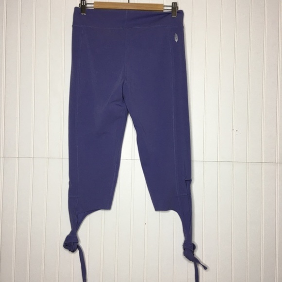 Free People Lilac Turnout Ankle Tie Soft and Comfy Leggings - Picture 6 of 6